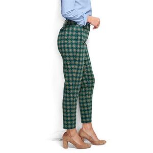 Land’s End Twill Slim Leg Printed Pant